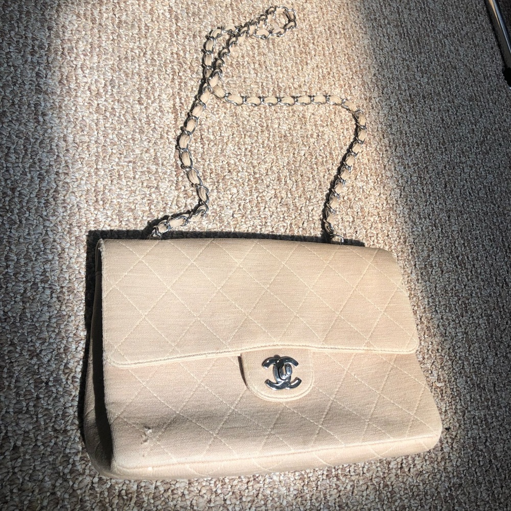 Beige Chanel Bag